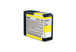 Epson T5804 Yellow Ink Cartridge 80ml - C13T580400