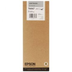 Epson T6067 Light Black Ink Cartridge 220ml - C13T606700 Image
