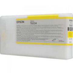 Epson T6534 Yellow Ink Cartridge 200ml - C13T653400 Image