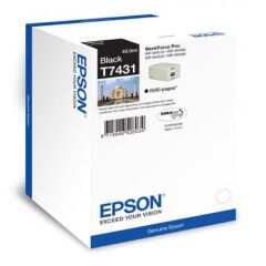 Epson T7431 Black Ink Cartridge 49ml - C13T74314010 Image