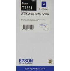 Epson T7551 Black Ink Cartridge 100ml - C13T755140 Image