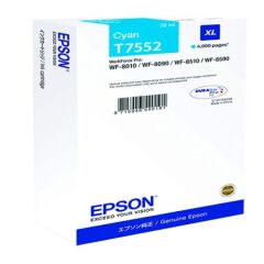 Epson T7552 Cyan Ink Cartridge 39ml - C13T755240 Image