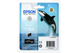 Epson T7609 Killer Whale Light Black Standard Capacity Ink Cartridge 26ml - C13T76094010