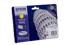 Epson 79XL Tower of Pisa Yellow High Yield Ink Cartridge 17ml - C13T79044010