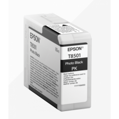 Epson T8501 Photo Black Ink Cartridge 80ml - C13T850100 Image