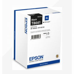 Epson T8661 Black Ink Cartridge 56ml - C13T866140 Image
