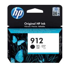 HP 912 Black Standard Capacity Ink Cartridge 8ml for HP OfficeJet Pro 8010/8020 series - 3YL80AE Image