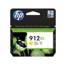 HP 912XL Yellow High Yield Ink Cartridge 10ml for HP OfficeJet Pro 8010/8020 series - 3YL83AE Image