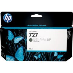 HP 727 Matte Black Standard Capacity Ink Cartridge 130ml - B3P22A Image