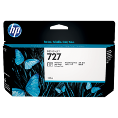HP 727 Bright Black Standard Capacity Ink Cartridge 130ml - B3P23A Image