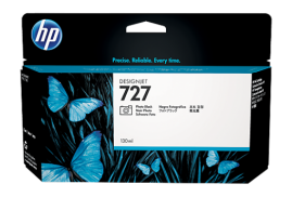 HP 727 Bright Black Standard Capacity Ink Cartridge 130ml - B3P23A