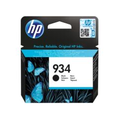 HP 934 Black Standard Capacity Ink Cartridge 9ml for HP OfficeJet Pro 6230/6830 - C2P19AE Image