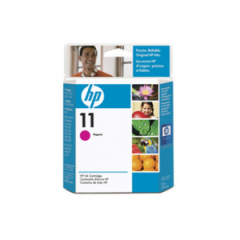 HP 11 Magenta Standard Capacity Ink Cartridge 28ml - C4837A Image