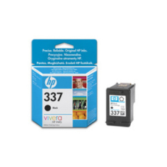 HP 337 Black Standard Capacity Ink Cartridge 11ml - C9364E Image