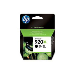HP 920XL Black High Yield Ink Cartridge 32ml for HP OfficeJet 6000/6500/7000/7500 - CD975AE Image