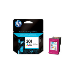 HP 301 Colour Ink Cartridge - Standard Capacity 3ml - CH562EE Image