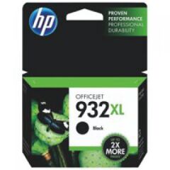 HP 932XL Black High Yield Ink Cartridge 23ml for HP OfficeJet 6100/6600/6700/7110/7510/7612 - CN053AE Image