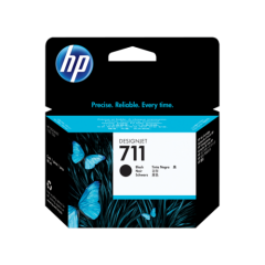 HP 711 Black Standard Capacity Ink Cartridge 80ml - CZ133A Image