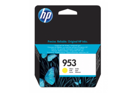 HP 953 Yellow Standard Capacity Ink Cartridge 10ml for HP OfficeJet Pro 8210/8710/8720/8730/8740 - F6U14AE