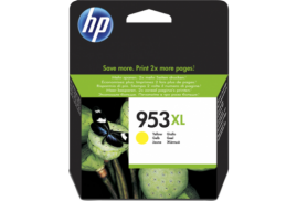 HP 953XL Yellow High Yield Ink Cartridge 20ml for HP OfficeJet Pro 8210/8710/8720/8730/8740 - F6U18AE