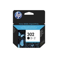 HP 302 Black Standard Capacity Ink Cartridge 4ml - F6U66AE Image