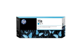 HP 728 Cyan Extra High Capacity Ink Cartridge 300ml - F9K17A