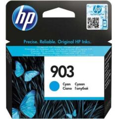 HP 903 Cyan Standard Capacity Ink Cartridge 4ml for HP OfficeJet 6950/6960/6970 AiO - T6L87AE Image