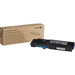 Xerox Cyan High Capacity Toner Cartridge 6k pages for 6600 WC6605 - 106R02229 Image