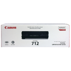 Canon 712 Black Toner Cartridge 1870B002 Image
