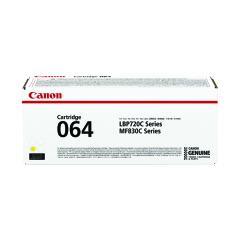 Canon Cartridge 064 Yellow Laser Toner Cartridge 4931C001 Image