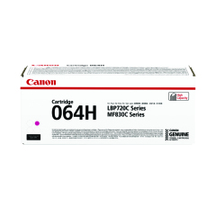 Canon Cartridge 064 High Yield Magenta Laser Toner Cartridge 4934C001 Image