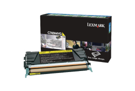 Lexmark C748 Yellow High Yield Return Program Toner Cartridge C748H3YG