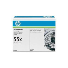 HP 55X Black High Yield Toner Cartridge 12.5K pages for HP LaserJet Enterprise M525/P3015/Pro M521 - CE255X Image
