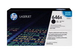 HP 646X Black High Yield Toner Cartridge 17K pages for HP Color LaserJet Enterprise CM4540 - CE264X