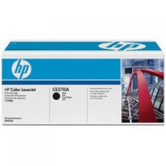 HP 650A Black Standard Capacity Toner Cartridge 13.5K pages for HP Color LaserJet Enterprise M750/CP5525 - CE270A Image