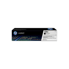 HP 126A Black Standard Capacity Toner Cartridge 1.2K pages for HP LaserJet Pro 100/CP1025/M275 - CE310A Image