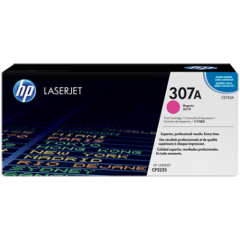 HP 307A Magenta Standard Capacity Toner Cartridge 7.3K pages for HP Color LaserJet CP5225 - CE743A Image