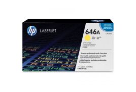 HP 646A Yellow Standard Capacity Toner Cartridge 12.5K pages for HP Color LaserJet Enterprise CM4540 - CF032A