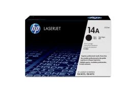 HP 14A Black Standard Capacity Toner Cartridge 10K pages for HP LaserJet Enterprise M712/M725 - CF214A