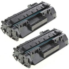 HP 80X Black High Yield Toner Cartridge 6.9K pages Twinpack for HP LaserJet Pro M401/M425 - CF280XD Image
