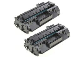 HP 80X Black High Yield Toner Cartridge 6.9K pages Twinpack for HP LaserJet Pro M401/M425 - CF280XD