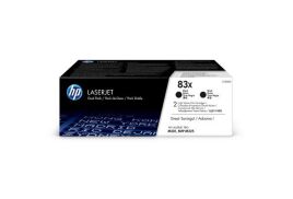 HP 83X Black High Yield Toner Cartridge 2.2K pages Twinpack for HP LaserJet Pro M201/M225 (Not compatible with the M125/M127 series) - CF283XD