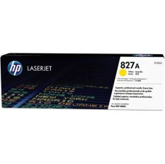 HP 827A Yellow Standard Capacity Toner Cartridge 32K pages for HP Color LaserJet Enterprise M880 - CF302A Image