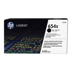 HP 654X Black High Yield Toner Cartridge 20.5K pages for HP Color LaserJet Enterprise M651 - CF330X Image