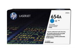 HP 654A Cyan Standard Capacity Toner Cartridge 15K pages for HP Color LaserJet Enterprise M651 - CF331A