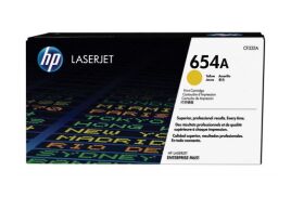 HP 654A Yellow Standard Capacity Toner Cartridge 15K pages for HP Color LaserJet Enterprise M651 - CF332A