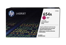 HP 654A Magenta Standard Capacity Toner Cartridge 15K pages for HP Color LaserJet Enterprise M651 - CF333A