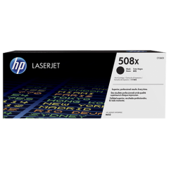 HP 508X Black High Yield Toner Cartridge 12.5K pages for HP Color LaserJet Enterprise M552/M553/M577 - CF360X Image