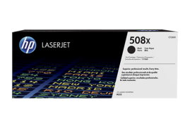 HP 508X Black High Yield Toner Cartridge 12.5K pages for HP Color LaserJet Enterprise M552/M553/M577 - CF360X