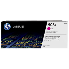 HP 508X Magenta High Yield Toner Cartridge 9.5K pages for HP Color LaserJet Enterprise M552/M553/M577 - CF363X Image
